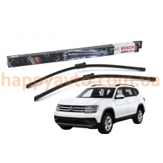 Комплект дворников на Volkswagen Atlas 2016-2026 — Bosch AeroTwin